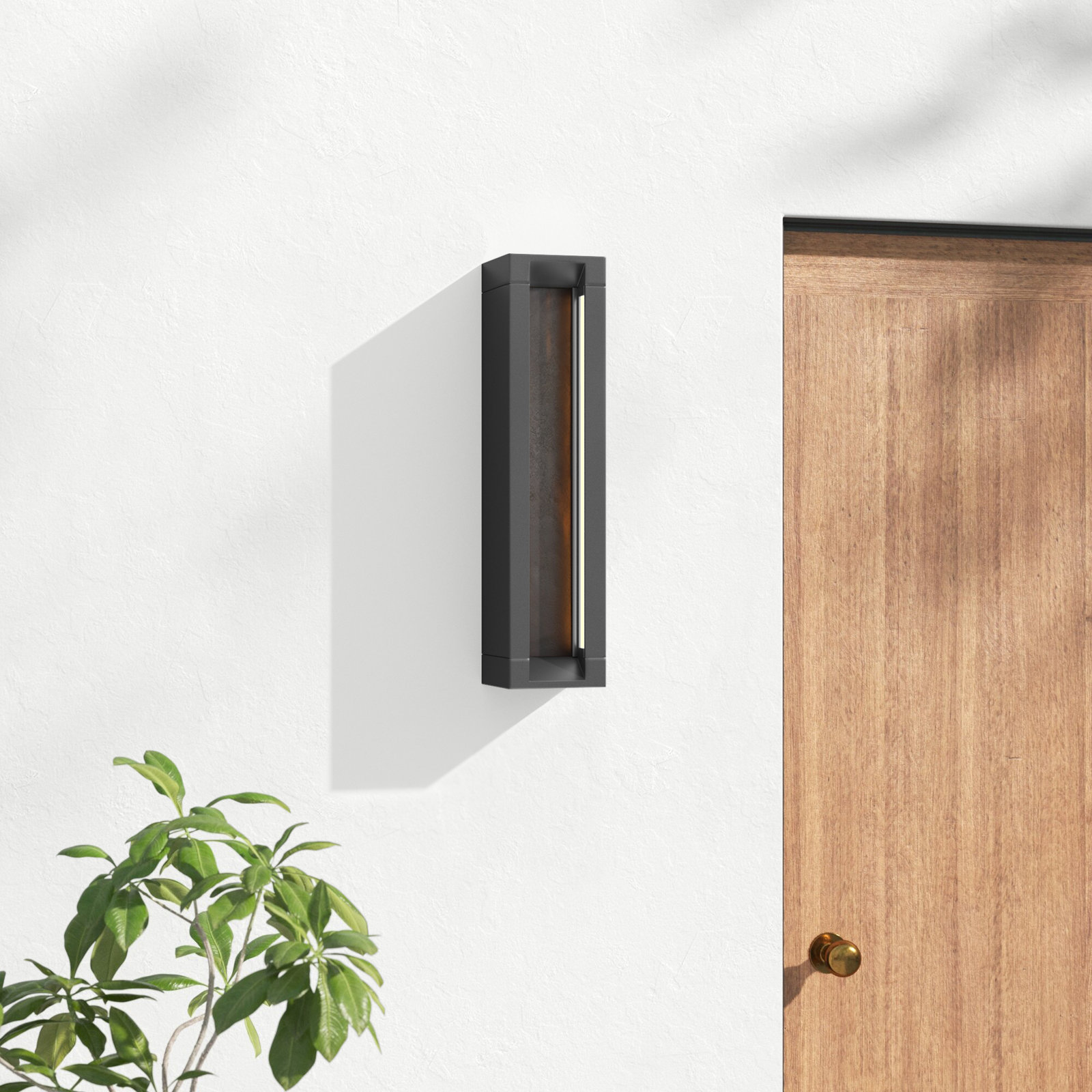 Sven Integrated LED Outdoor Sconce