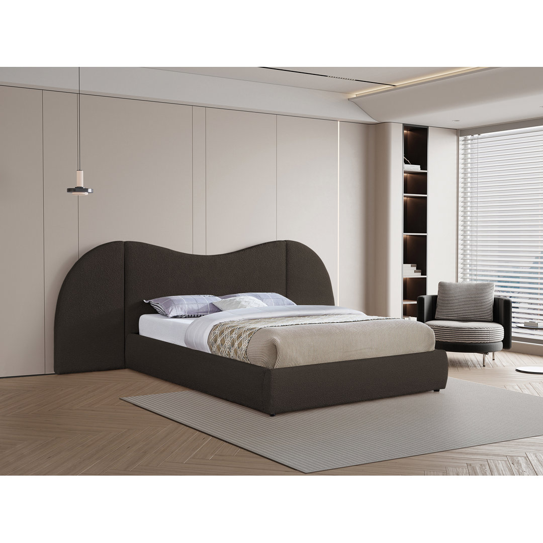 Hyrup Upholstered Panel Bed Wrought Studio™ 