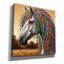  «Horse With Colorful Dreadlocks» par Rey Klimt, art mural sur toile