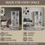 Cube Storage Unit With Open Shelving Modern Multi-Purpose Storage Organiser for Living Room Bedroom & Office-773585845-773585844
