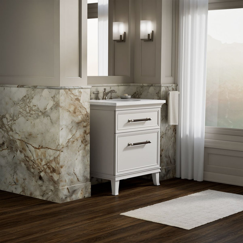 Artifacts 30 In. Bathroom Vanity Cabinet, White