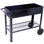 Produits Jardin surélevé mobile surélevé et ergonomique pour jardin, terrasse avec roues, tablette inférieure, noir