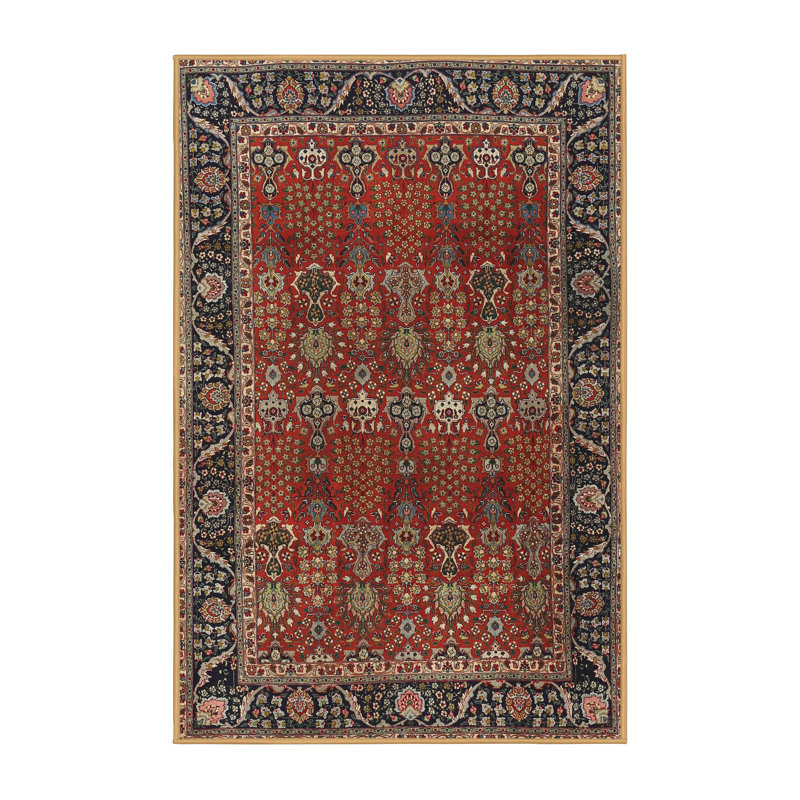 Mikolas Oriental Indoor Rug, Rectangle 3' x 5'