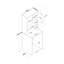 Shayaan Manufactured Wood Wardrobe