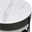Table basse à plateau relevable moderne avec rangement et 3 repose-pieds-37548587