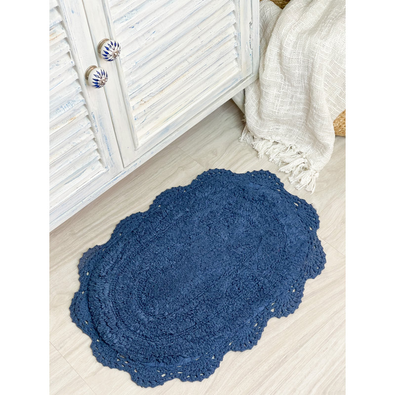 Casanova Non-Slip, Navy Blue, 24" L x 17" W