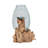Arelli Novelty Glass Vase with Wood Stand-855112796
