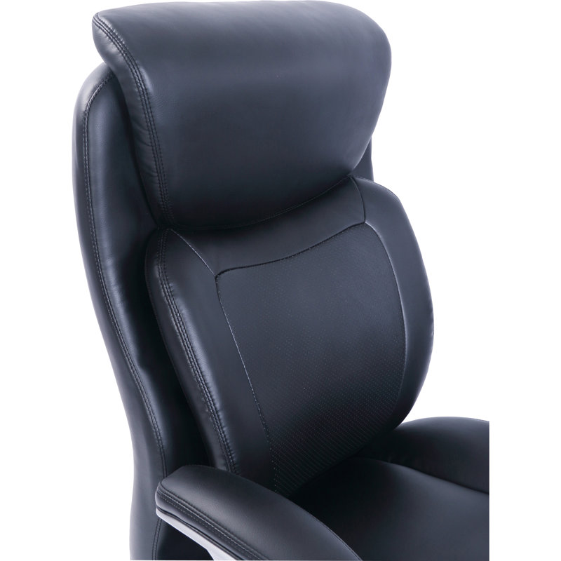 Fauteuil de direction ergonomique en cuir véritable Orlande