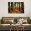 3AP6155 Pack Of Wolves In The Woods by Pangea Images - Wrapped Canvas Art Prints-1740559721