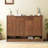 Modern Simple Solid Wood Accent Cabinet