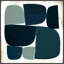 Composizione Di Forme Blue Black With Shadow Print-2065505684-2065505685