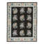 Hand-Knotted High-Quality Beige and Green Area Rug