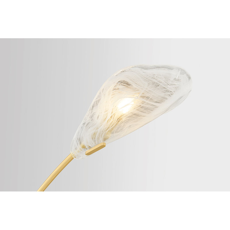 Darfield Floor Lamp, 5 Lights, 12.25" H x 56" W x 56" D