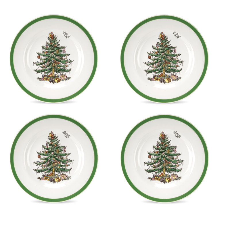 Spode Christmas Tree Bread & Butter Plate 6.5"