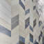 Elizabeth Sutton Meta 17x17 Chevron Glossy Glass Mosaic-941985677