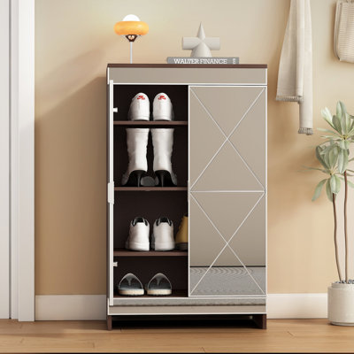 Armoire avec miroir Elegant Decor