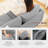 89" Upholstered Square Arm Sofa Couch 3 Seater Sofa for Apartment-2048231701