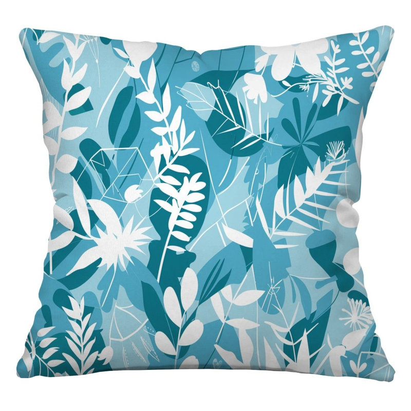 Coussin Botanical, H 26 po x l 26 po