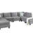 Velvet 8Pc Modular Sectional Sofa