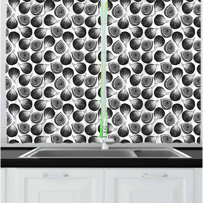 Tailored Kitchen Curtain