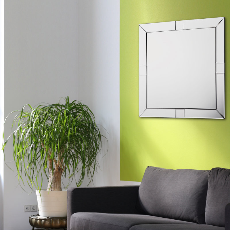 Cheesman Wood Square Mirror