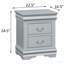 Table de chevet 2 tiroirs Platinum