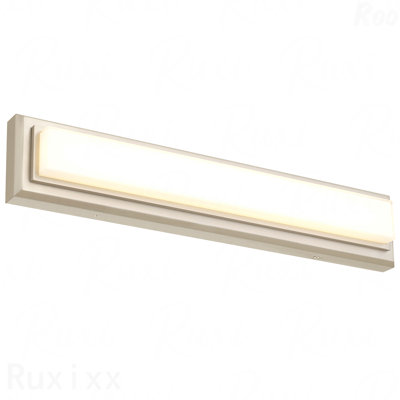 24" Vanity Light Bar - Brushed Nickel Metal, Integrated LED, For Bathroom