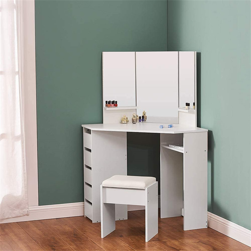 Blima Dressing Table with Mirror