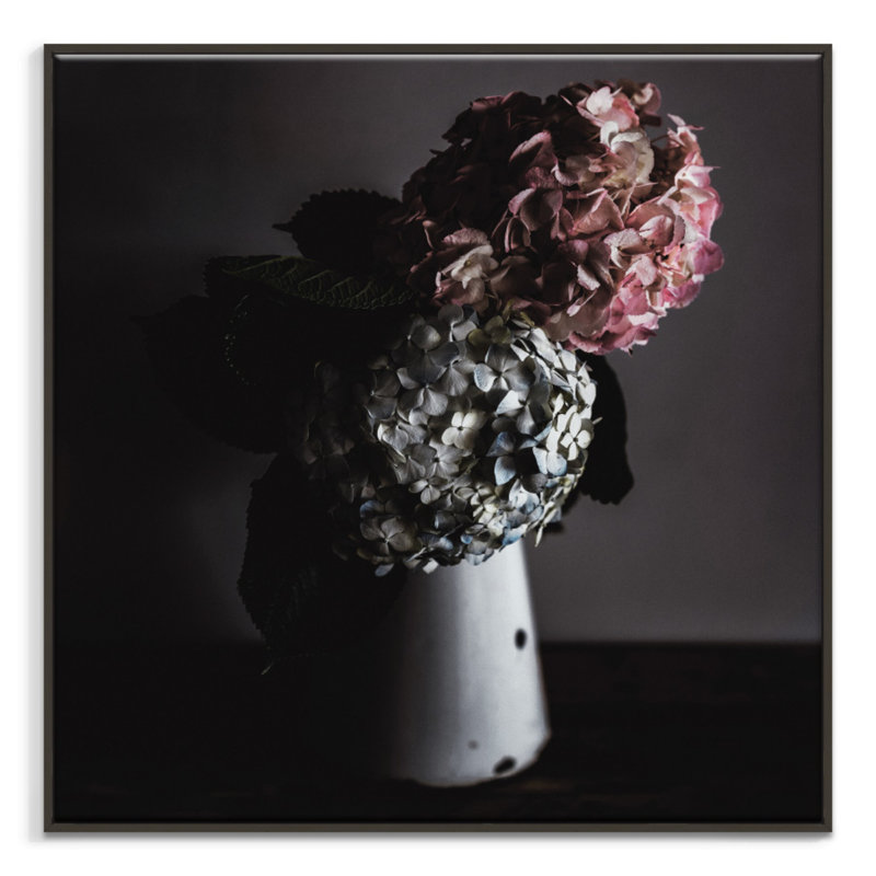 Print on Canvas, Black Floater Frame, 102cm H x 102cm W