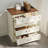 5 Drawers Rustic Accent Chest Cabinet-2020724007