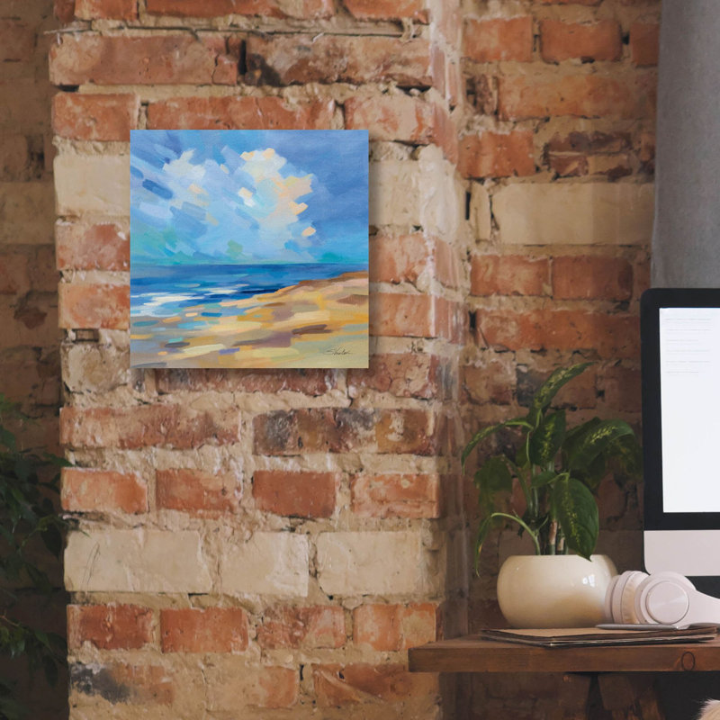 «Sunshine Coast» par Silvia Vassileva, art mural sur toile, H 12 po x l 12 po