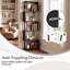 147cm H x 38cm W Metal Bookcase-358393159