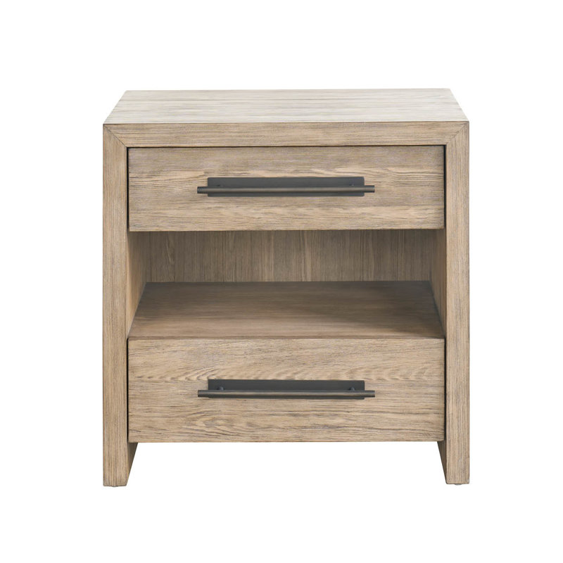 Dwell 2 - Drawer Nightstand, Brown