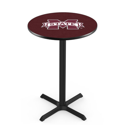 Round Metal Base Dining Table