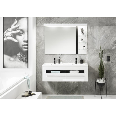 Gavriella Wall Bathroom Storage Furniture Set