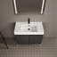 Meuble-lavabo sur pied 36 po avec lavabo en résine, armoire de rangement avec portes à fermeture douce-1725462940