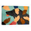 « getting blacked black » par stephen huneck, reproduction d’art sur toile tendue-769491040-689733047-689733053
