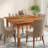 Square Wood Dining Table for 4-1976310086
