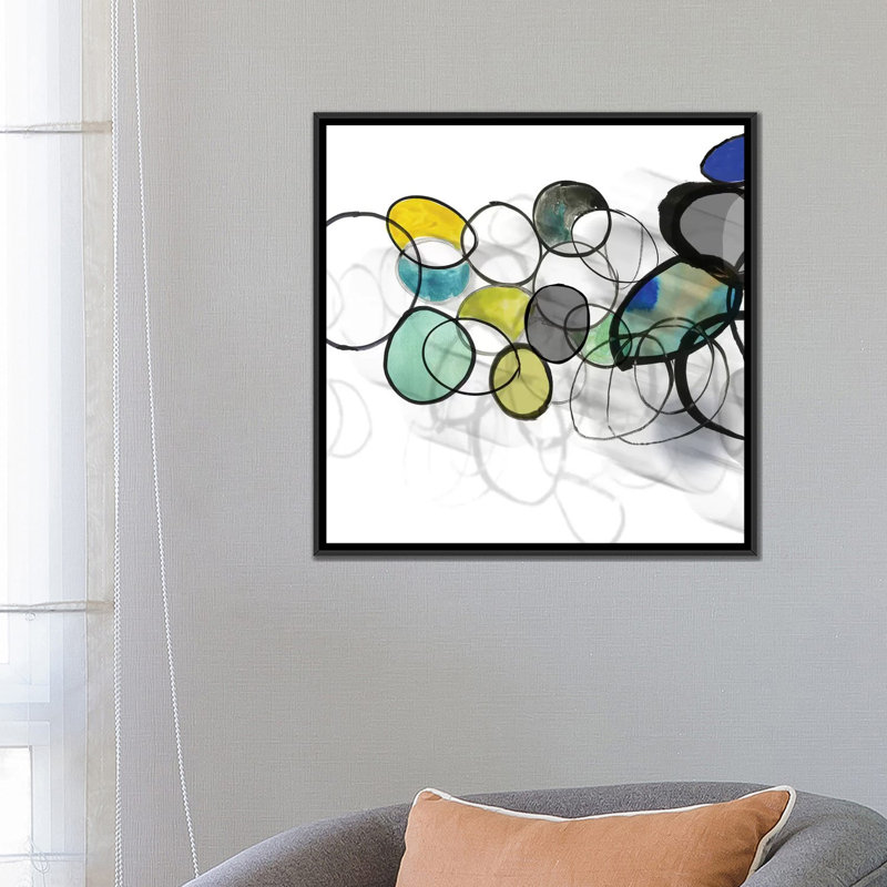 Installation I par PI Studio - Estampe numérique sur toile tendue avec châssis, H 18 po x l 18 po x P 1,5 po