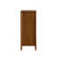 Commode 4 tiroirs en bois et rotin