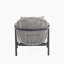 Fauteuil club d'extérieur en corde avec coussin texturé, ensemble de 2-115717570-115717572