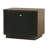 2-Drawer Nightstand Bedside Table Ash Brown