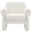 33.7" Upholstered Accent Armchair with Unique Arms-234039417