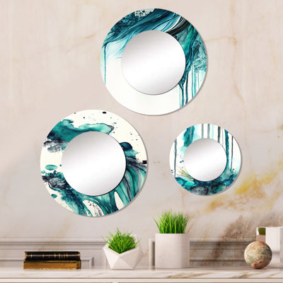 Ellanora Metal Round Mirror