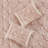 7 Piece Tufted Comforter Set Blush