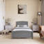 Lit plateforme simple en bois avec 2 tiroirs-1896806487