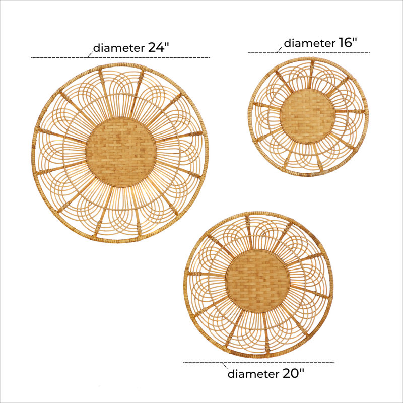 Coastal Abstract Wall Decor on Metal, Light Brown