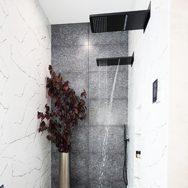 Kascade Multi Function Fixed Shower Head, Chrome