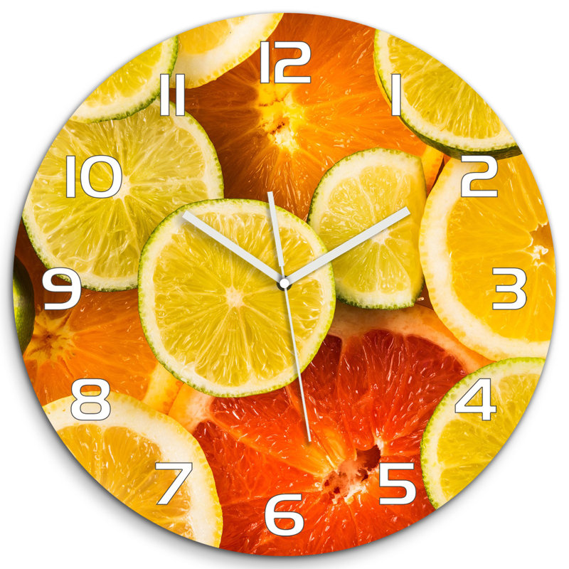 Jons Glass Wall Clock