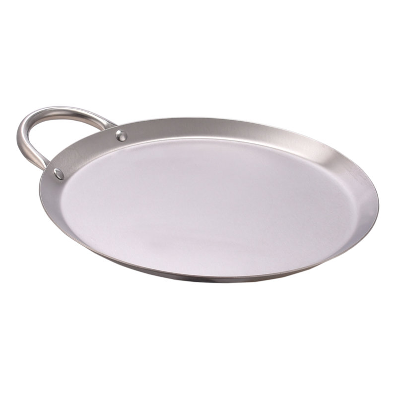 Plaque chauffante ronde en acier inoxydable ARC, 11"